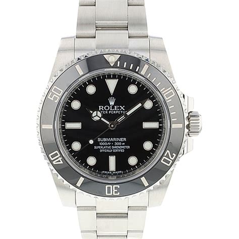 Rolex Submariner 114060 in Edelstahl 